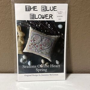 Cross Stitch Pattern By The Blue Flower "Seasons Of The Heart - Sprig" Chart NEW